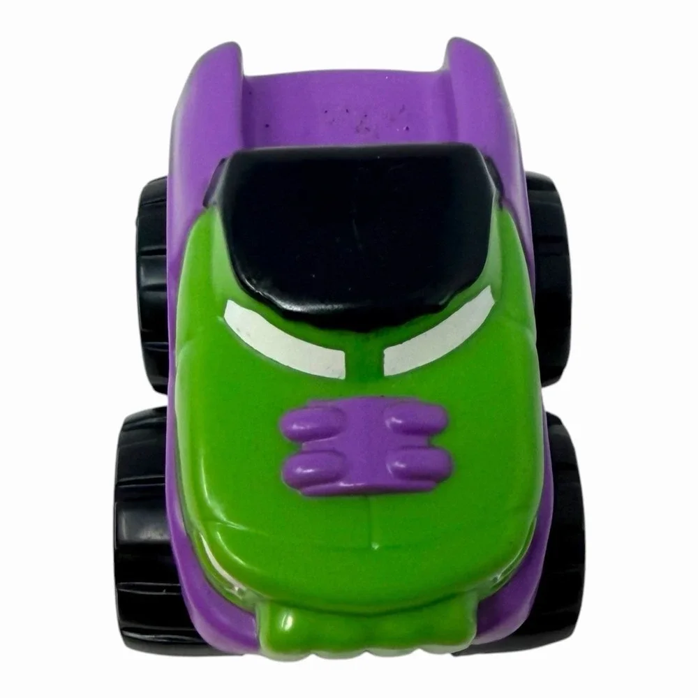 Marvel Hulk Monster Truck Toy Green Purple Plastic Vehicle 60472